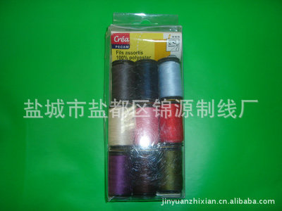 【【支持混批】耐高溫、耐低溫、耐光性好縫402滌綸縫紉線】價格,廠家,圖片,化纖紗線,鹽城市鹽都區(qū)錦源制線廠-